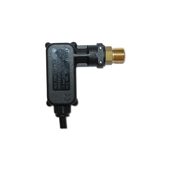 PRESOSTATO LATON PR16 3/8" M 250 BAR 90°C 250V 6A 3 HILOS